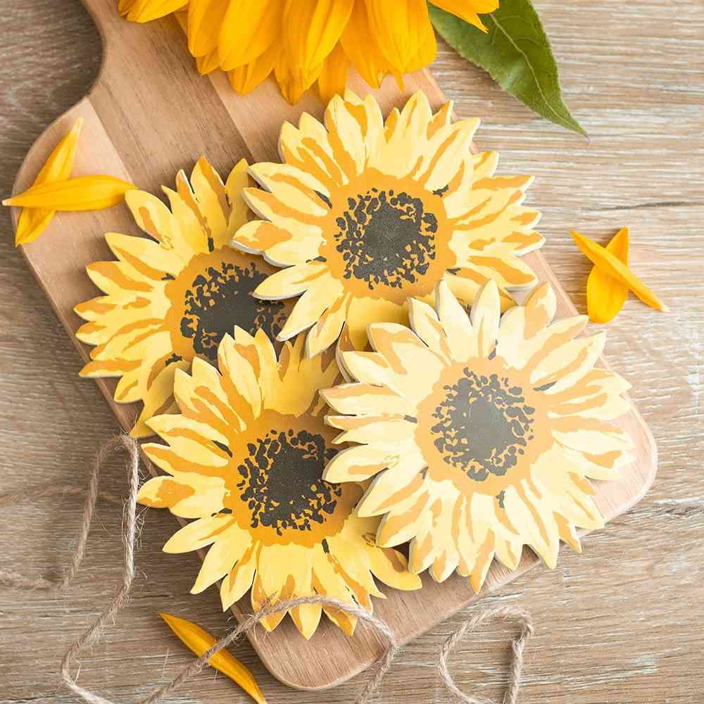 Something Different - Sunflower Onderzetter Set - Multicolours